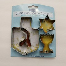 Chanukah Hanukkah Cookie Cutters 4 Piece Set - £7.89 GBP