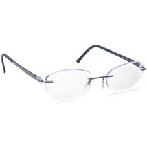 Silhouette Eyeglasses 5452 40 6059 Titan Blue Rimless Frame Austria 50[]17 130 - $99.99