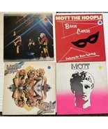 Mott The Hoople Vinyl Lot Self Titled Import Brain Capers Rock Roll Quee... - €51,74 EUR