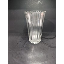 Cristal D&#39;Arques Athena Cut Lead Crystal Vase 9 5/8&quot;, Vertical Ribbed De... - £22.24 GBP