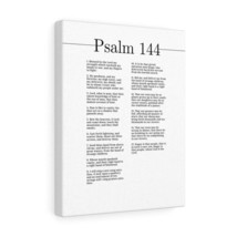   Blessed Be The Lord Psalm 144 Bible Verse Canvas Christian Wal - £61.11 GBP+