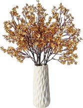 Mandy&#39;S 19 Point 7&quot; 6 Bundles Gold Silk Baby&#39;S Breath Artificial Flowers... - $586.62 MXN
