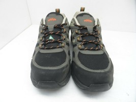 AGGRESSOR Men&#39;s Low-Cut Steel Toe Steel Plate Saftey Hiking Shoe Grey Size 10M - £33.62 GBP