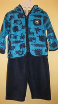 Hoodie Suit Two Piece Navy Blue Infant Boy or Girl - $16.99