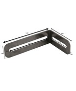 T Slot Stainless L Bracket 5 1/4" x 3 1/4" #3462 - $9.89