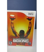 Showtime Championship Boxing (Nintendo Wii, 2007) Complete Good condition - £6.25 GBP