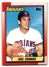 1990 Topps #54 Joel Skinner EX/NM Indians  ID:56522 - $1.67