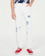American Rag Mens Slim-Fit Snider White Jeans, Size 38W32L - £21.96 GBP