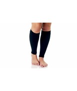 NEW Black 10-Point Compression Leg Sleeve Socks Valve Functioning Muscle... - £9.58 GBP