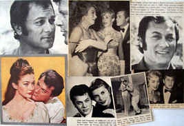 TONY CURTIS ~ 20 Vintage Color, B&amp;W Clippings, Articles, Pin-Ups from 19... - £5.24 GBP