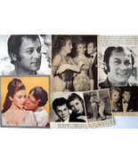 TONY CURTIS ~ 20 Vintage Color, B&amp;W Clippings, Articles, Pin-Ups from 19... - $125.47 MXN