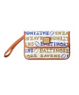 Dooney &amp; Bourke NFL Baltimore Ravens Doodle Milly Wristlet - $160.82 CAD