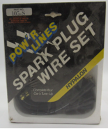 Pow&#39;r Lines Sparkk plug wire set Part no. 105-S Hypalon 1960-74 - £46.78 GBP