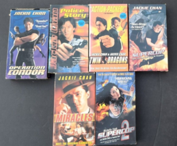 Jackie Chan Lot Of 6 Kung Fu Martial Arts VHS Movies - £29.78 GBP
