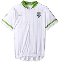 MLS Vomax Short Sleeve Secondary Seattle Sounders Cycling Jersey Womens Size XL - £19.94 GBP