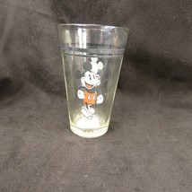 Vtg Mickey Mouse Gibson Pint Glass 5 3/4” tall 16oz  Disney FFJZ5 - £6.29 GBP