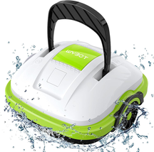 Cordless Robotic Pool Cleaner, Automatic Pool Vacuum, Powerful Suction, Dual-Mot - £153.60 GBP+