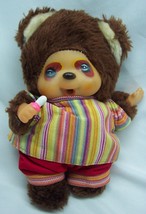 Vintage Fun World Monchhichi 6&quot; Plush Stuffed Animal Japanese Toy Doll - £146.75 GBP