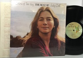 Judy Collins - Colors of the Day/The Best of 1972 Elektra W/ Poster Vinyl LP Exc - £9.43 GBP