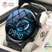 2022 New AMOLED NFC Smartwatch Waterproof Fitness  Bluetooth Call - $72.99+