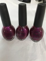 3 OPI Nail Polish Laquer Vio-Let&#39;s Talk about Red  NI-388 Nicole - £11.84 GBP