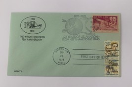 75 Years of U.S. Aviation From Kitty Hawk to the Stars Mail Cover 1978					 - $9.85