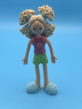 Groovy Girls Carly Doll 4.5” Manhattan Toys Blonde Ragdoll Curly - £6.68 GBP