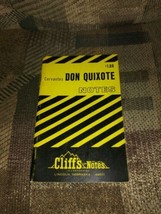 Cliffs Notes Cervantes Don Quixote 1964 Paperback Vintage VTG Printed In USA - £10.05 GBP