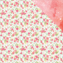 Kaisercraft Party Time DoubleSided Cardstock 12&quot;X12&quot;  Cotton Candy - £28.52 GBP