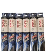 Lot of 6 Bosch ICON Extreme All Weather Wiper Blades 24OE &amp; 21OE New Ope... - $175.42 CAD