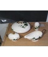 6 Vintage CALIFORNIA IVY  Dishes METLOX POPPYTRAIL - $59.40