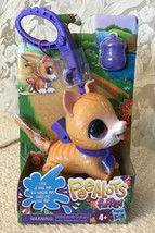 Hasbro FurReal PEEALOTS Lil’ Wags Tabby Interactive Toy Cat - NEW IN BOX - £11.63 GBP