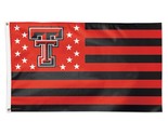 Texas Tech Red Raiders 90cmx150cm/3x5FT Single-Sided Deluxe Patriotic St... - $20.00