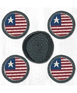 American Flag woven Coaster set- 5 piece - $460.91 MXN