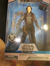 WDW Disney Star Wars Elite Series Sergeant Jyn Erso Premium Action Figur... - £31.84 GBP