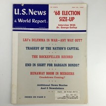 US News &amp; World Report Magazine July 29 1968 Lyndon B. Johnson Dilemma in War - £11.30 GBP