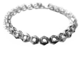 Solide Argent 4 MM Rond Semi Montage Bracelet Vierge Argent Bracelet Montage - £50.67 GBP