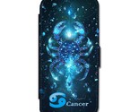 Zodiac Cancer iPhone 14 Plus Flip Wallet Case - $19.90