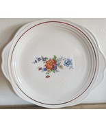 Universal Potteries Plate USA Warranted Gold 22 Kt Floral Scalloped Edge... - $18.46 CAD