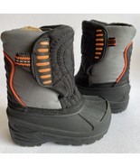 Boys Champion C9 Target Snow Boots Thermolite Size 5 Black - Gray - $9.07 CAD