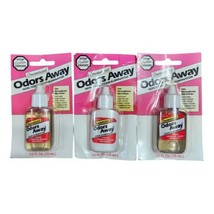 3- Odors Away Dropper Concentrated Odor Eliminator Neutralizer 1/2 oz No... - £49.04 GBP