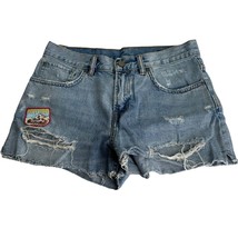 allsaints kate distressed patches shorts Size 26 - $33.40