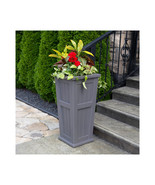 Mayne 32 in. Tall Cape Cod Planter Graphite Gray - $2,988.93 MXN