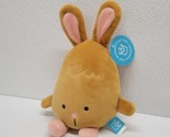 Manhattan Toy Company Easter Egg Chocolate Bunny Brown Stuffed Animal Pl... - $14.75