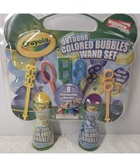 Crayola Outdoor Colored Bubbles Set Purple Yellow - 4 Ounces Each Color - $21.03