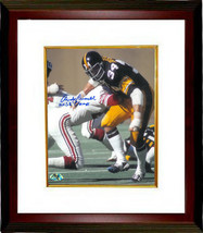 Andy Russell signed Pittsburgh Steelers 8x10 Photo Custom Framed 2X SB C... - £77.86 GBP