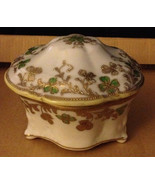 Antique 1920s IEC&amp;Co Japanese Porcelain Gilt Gold Beaded Moriage Clover ... - £181.59 GBP