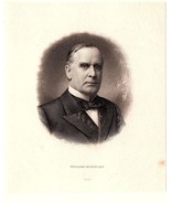 William McKinley Die Proof Engravings on india BEP, G.F.C. Smillie 1890&#39;s - €233,61 EUR