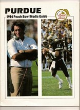 1984 Peach Bowl Game Purdue Media Guide - £42.45 GBP