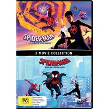 Spider-Man: Into the Spider-Verse + Across the Spider-Verse DVD | Region 2 &amp; 4 - $20.22